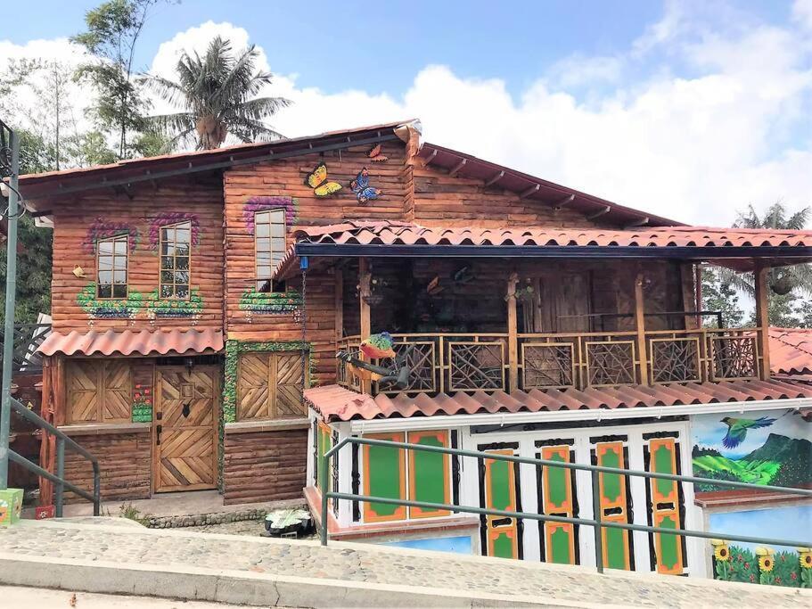 El Encanto Mountain Cabin Salento Extérieur photo